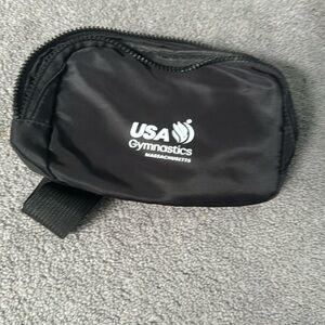 Black usag belt bag